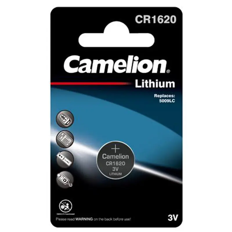 Camelion Cr1620 3V Lithium Button Cell – Low-Profile Power Solution 1