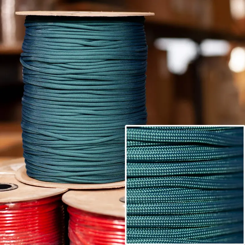 Caribbean Blue 550 Paracord – 1000 Ft Spool 1