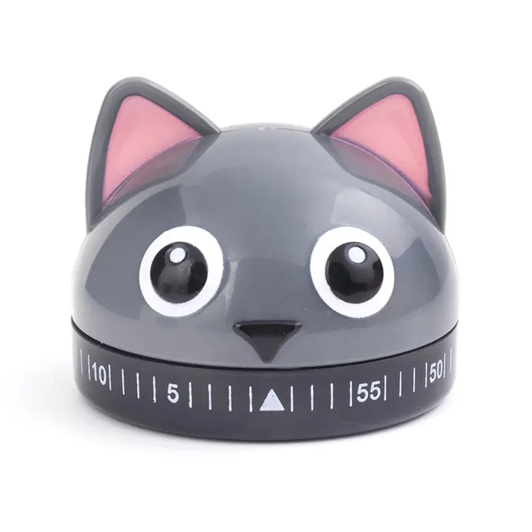 Cat-Shaped Kitchen Timer With Countdown Function 1