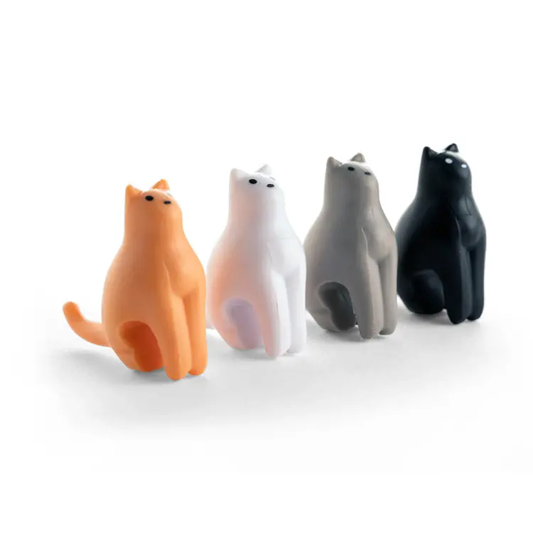 Cat-Shaped Reusable Tea Bag Holders For Loose Leaf Tea 1