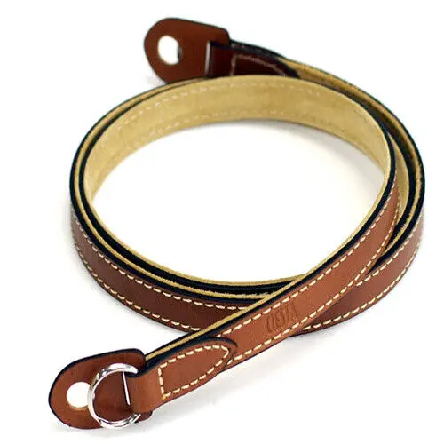Ciesta Rf12 Authentic Leather Camera Strap – Brown Variant For Leica, Nikon, Contax & Olympus 1