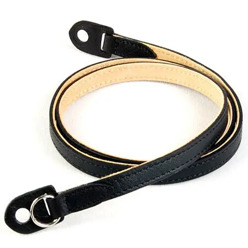 Ciesta Rf12 Real Leather Camera Strap – Classic Black For Leica, Nikon, Contax & Olympus Systems 1