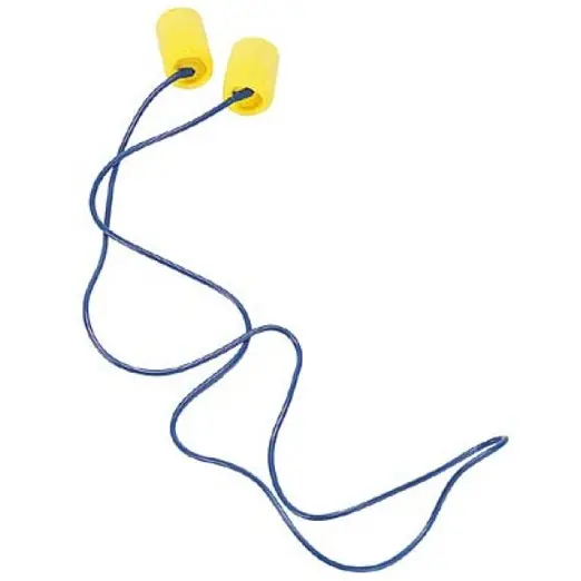 Classic Corded Foam Earplugs – Comfortable Hearing Protection 1