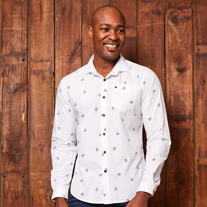 Classic Crest Pelican Slim Fit Shirt 1