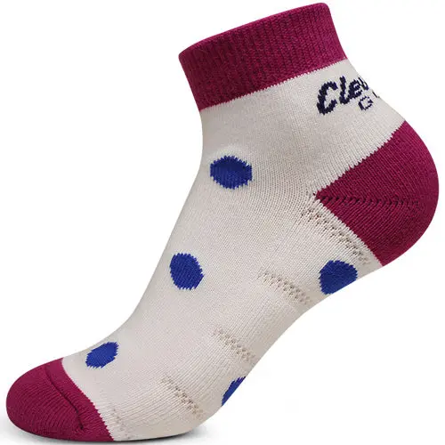 Cleveland Women’S Air-Mesh Golf Ankle Socks – 5-Pair Pack In Purple 1