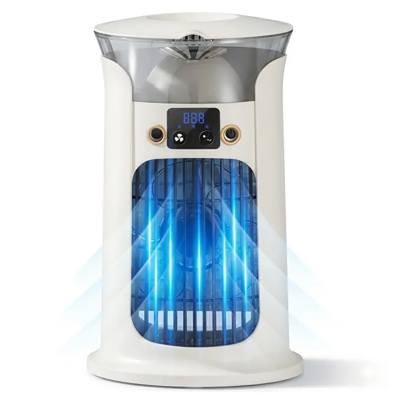 Compact 5W Air Circulation Humidifier Fan – Silent Operation & Dual-Mode Functionality 1