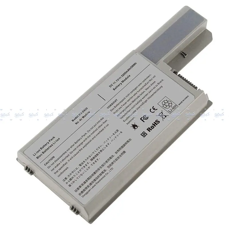Compatible Replacement Battery For Dell Latitude D820, D830, And Inspiron D531 Laptops 1