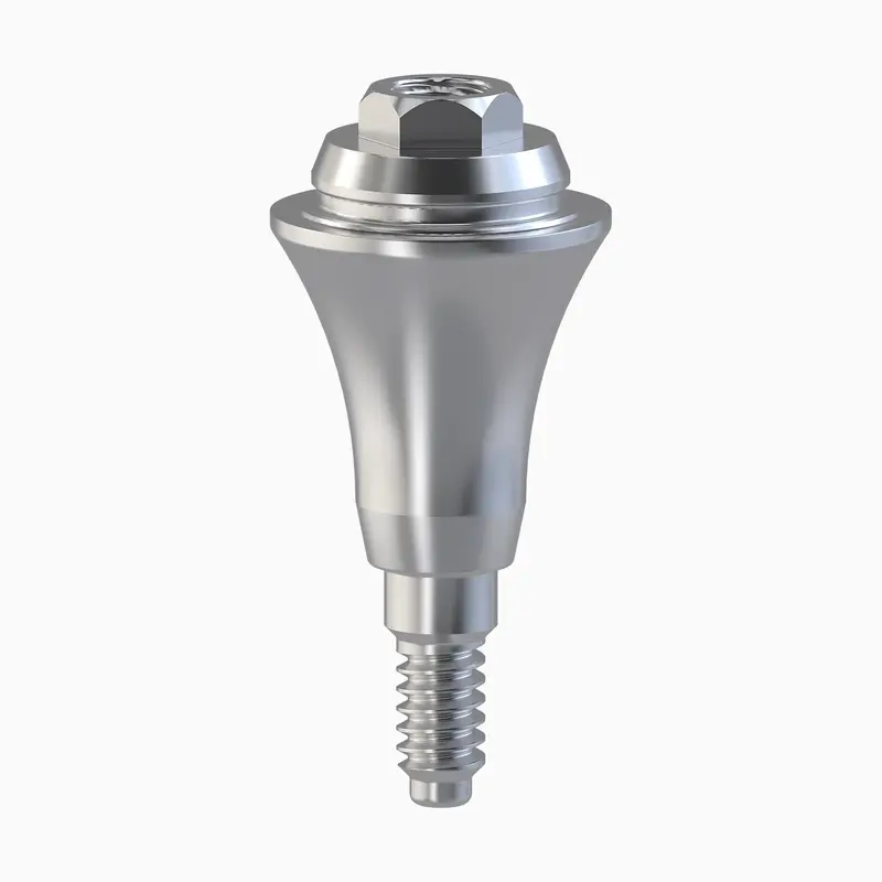 Conical Multi-Unit Abutment — Straight Configuration, White Polymer (Wp), 5.0 Mm Collar 1