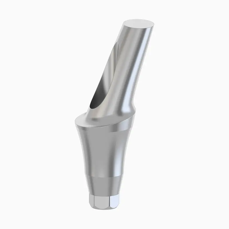 Conical Titanium Abutment With 20° Angle, Anatomic Concave Contour, 4.5 Mm Diameter, 4.0 Mm Collar 1