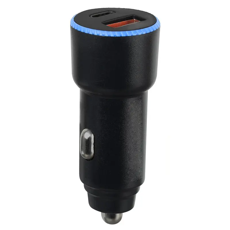 Cougar R7 Dual-Mode Car Charger – 38W Pd + Qc Fast Charging, Type-C & Usb-A 1