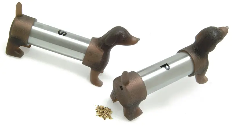 Dachshund-Shaped Salt And Pepper Shakers Set 1