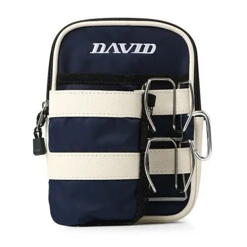 David Blue Single-Pouch Golf Waist Belt With Ball Holder 1
