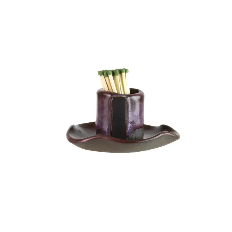 Decorative Match Holder Set With Integrated Striker 1