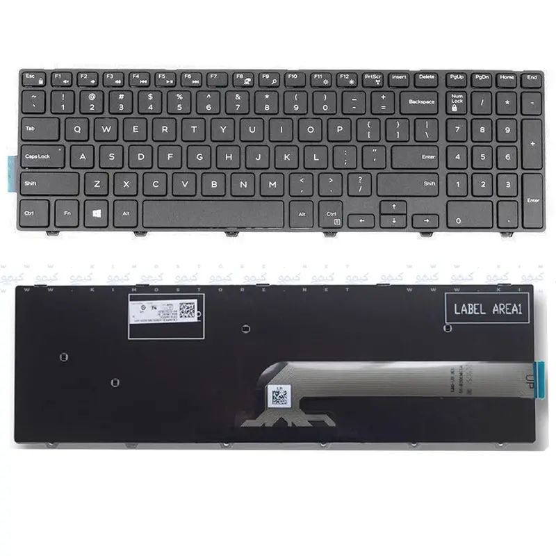 Dell Inspiron 15 3542 / 3558 / 3559 Replacement Internal Keyboard – Laptop Keyboard Assembly 1