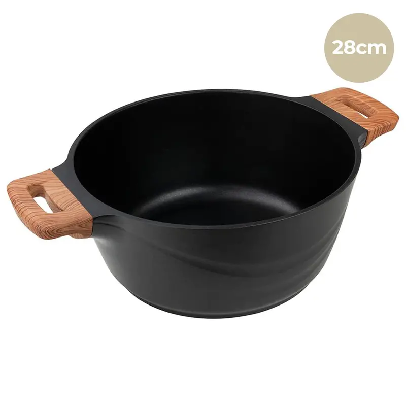 Diamond Earth Casserole Pot – 28Cm Heavy-Duty Stew & Slow-Cooking Dutch Oven 1