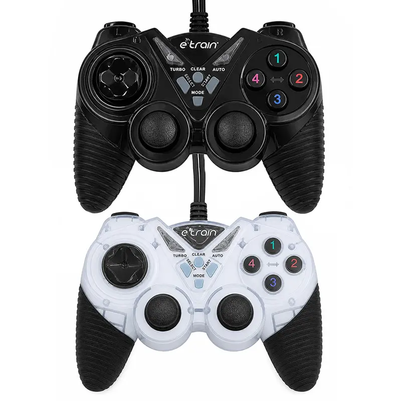 E-Train Gp054 Dual-Analog Wired Gamepad For Pc And Console-Compatible Systems 1