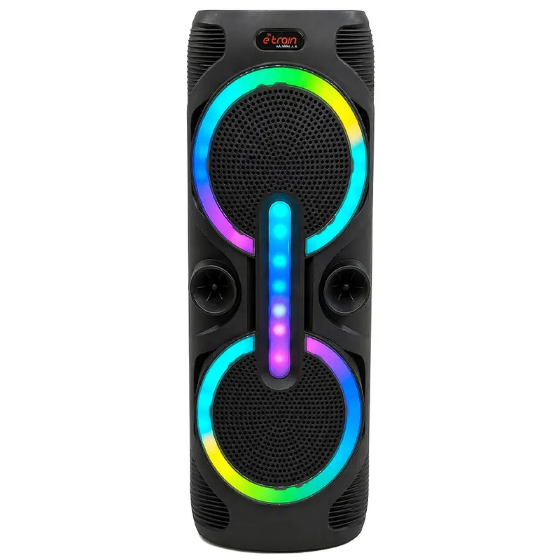 E-Train Sp410 Portable Bluetooth Speaker – Built-In Mic, 1.0 Channel Audio 1
