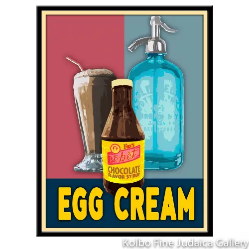 Egg Cream Art Print – Unframed Original Giclée (18" X 24") 1
