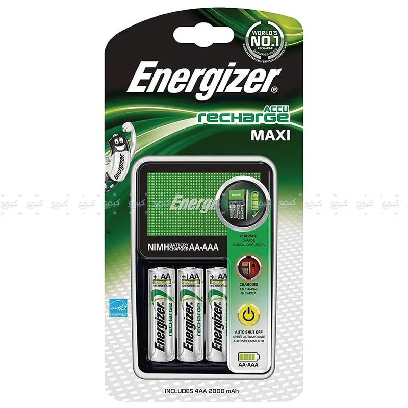 Energizer +4Aa Smart Rechargeable Battery Charger – Fast Charging, Led Indicators 1