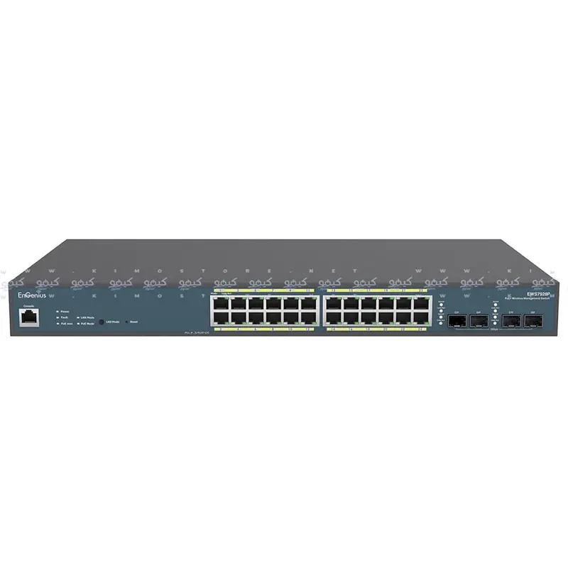 Engenius Ews7928P 24-Port Rackmount Poe+ Switch With 4X Sfp & Console Port 1