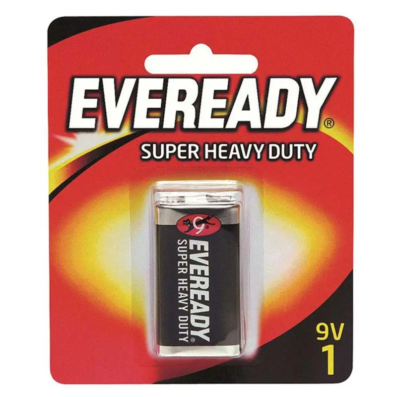 Eveready 9V Alkaline Battery – Standard Size, High-Reliability Cell 1