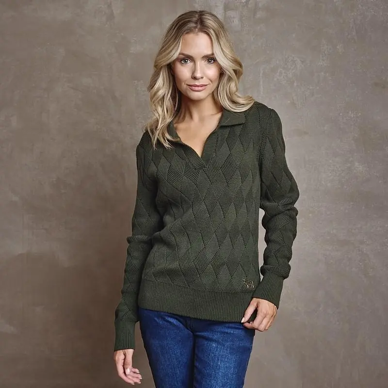 Fatigue-Blend Woven Pullover Knit 1
