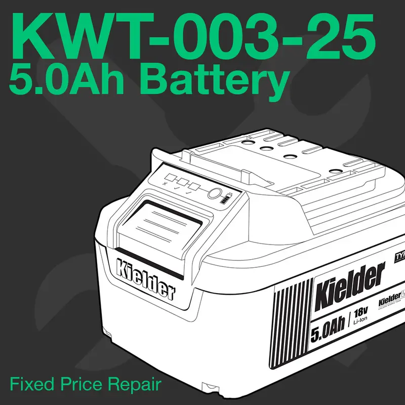 Fixed-Cost Repair Service For Type18 5.0Ah Batteries 1
