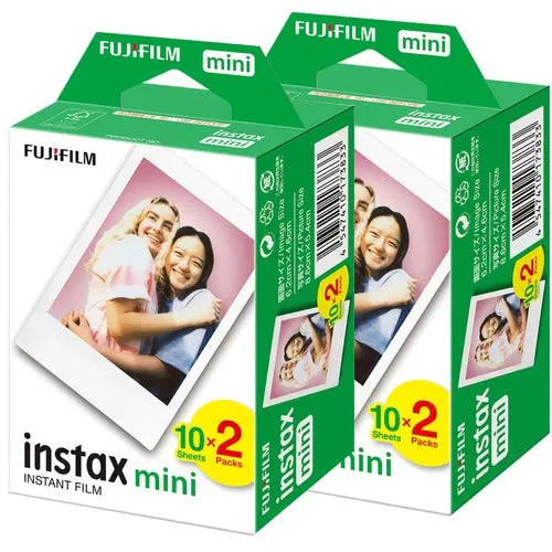 Fujifilm Instax Mini Twin Pack – 40 Shots Of Instant Photo Film (Credit-Card Size) 1