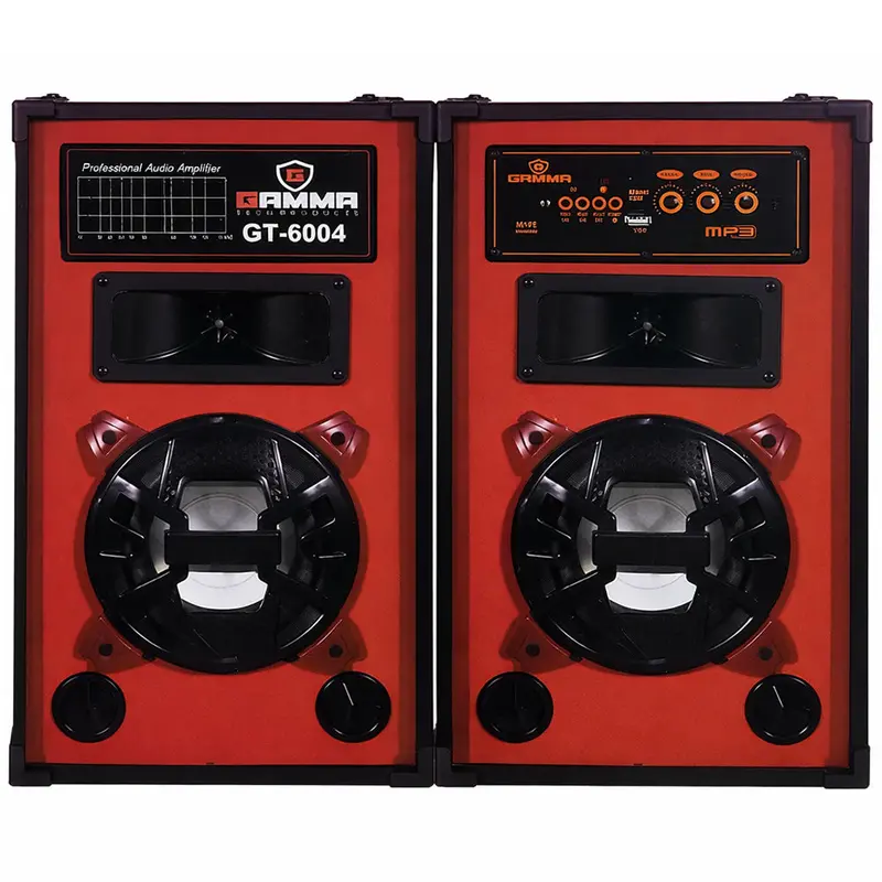 Gamma Gt-6004 2.0 Multimedia Speaker Set – Entry-Level Stereo Audio, Plug-And-Play Usb/3.5Mm 1