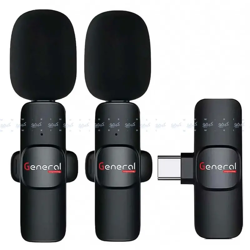 General G30 Type-C Dual-Channel Wireless Microphone System – 2.4Ghz Portable Kit 1
