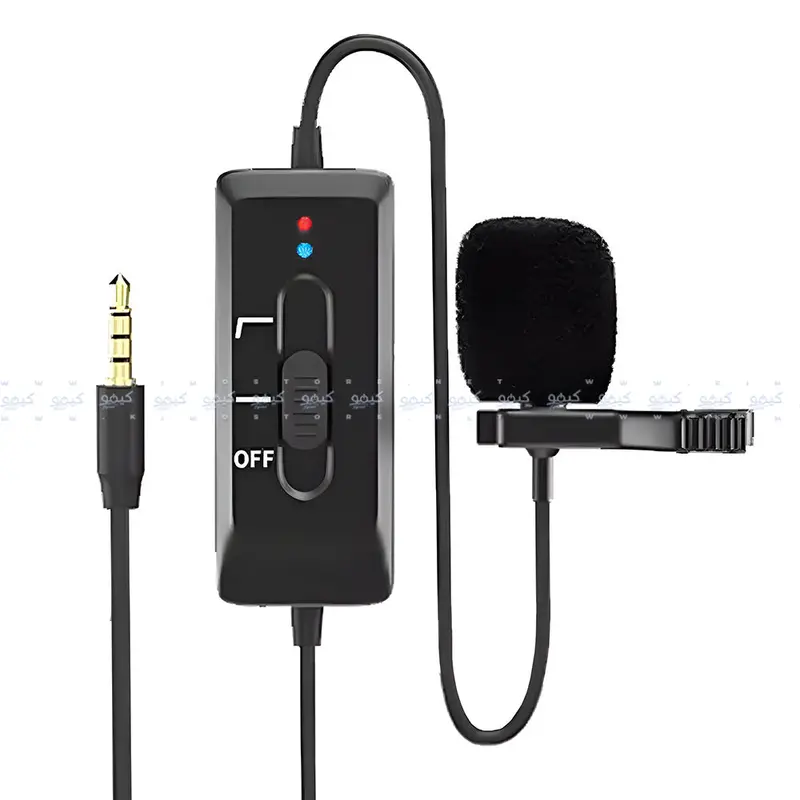 General Km-D1 Professional Lavalier Microphone – 8-Meter Wired Condenser Mic 1