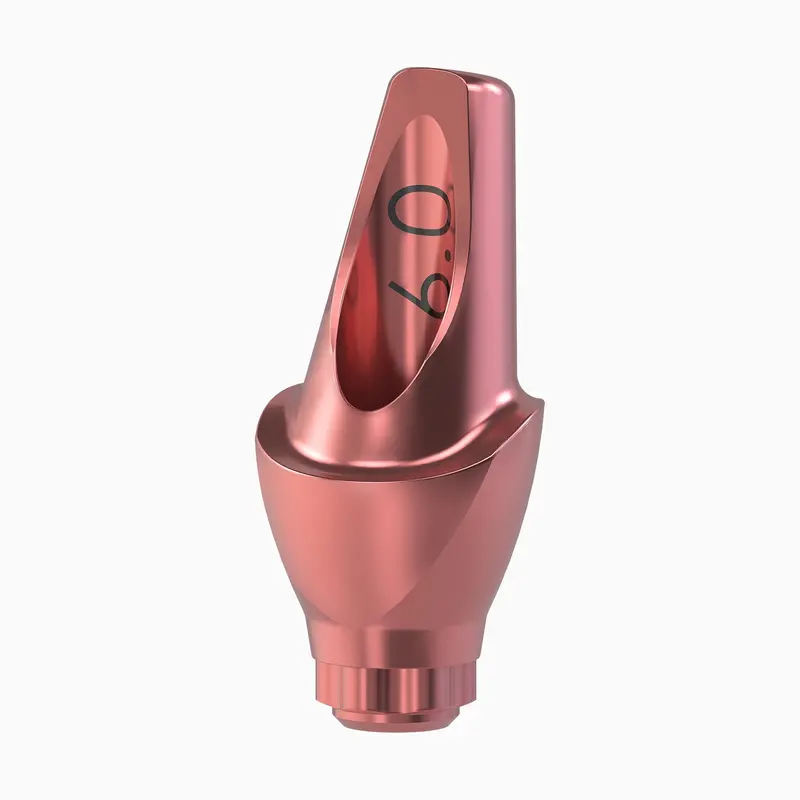 Genesis 15° Angulated Esthetic Contour Abutment – 4.5Mm Ø, 6.0Mm Fixture × 3.0Mm Cuff 1