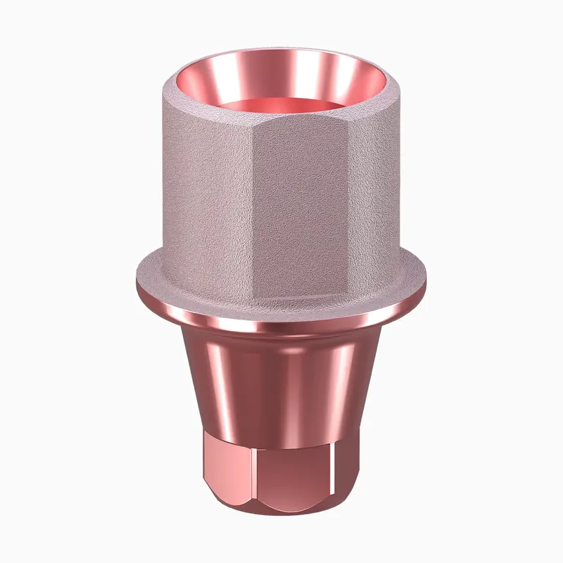 Genesis Active™ Anglebase® Concave Abutment — 4.5 Mm Ø, 4.0 Mm Height, 1.0 Mm Collar 1