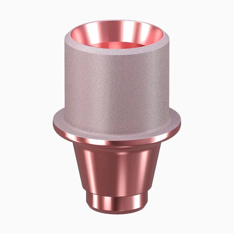 Genesis Active Conical Anglebase Abutment – Ø4.5 Mm, 4.0 Mm Height × 1.0 Mm Crown, Concave Non-Engaging 1