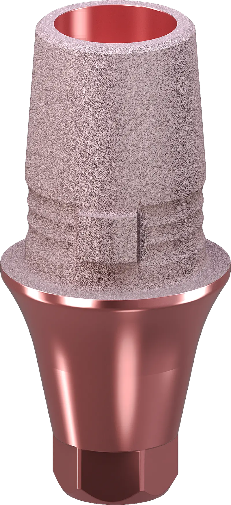 Genesis Active™ Conical C-Base® Engaging Abutment – Dual Diameter (Ø3.8/4.5 Mm) × 3.0 Mm Cervical Height 1