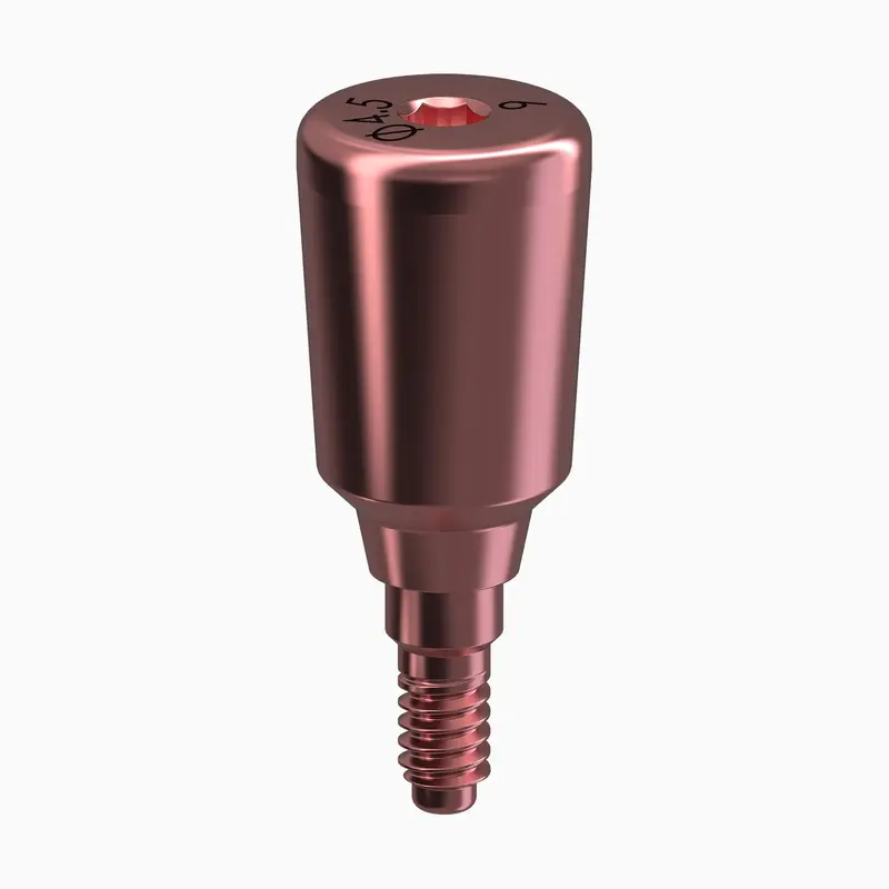Genesis Active™ Flared Healing Abutment – Ø4.5 Mm × 6.0 Mm, Conical Mount 1