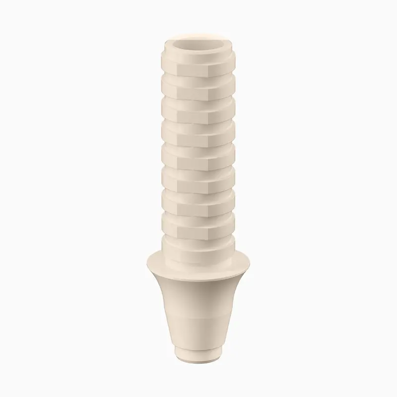 Genesis Active™ Peek Concave Temporary Abutment – Ø4.5 Mm × 2.0 Mm, Non-Engaging Conical Fit 1