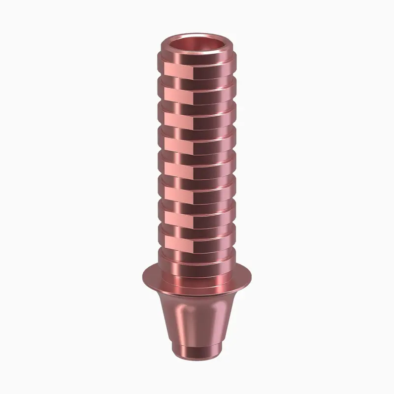 Genesis Active Tipink Concave Temporary Abutment – 4.5 Mm Diameter, 1.0 Mm Height, Non-Engaging 1