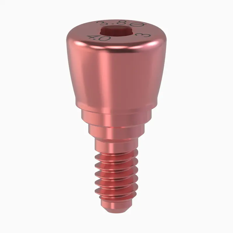 Genesis Contour Healing Abutment – Sd Type, 3.5/3.8 Mm Ø, 4.0 Mm Fixture Height × 3.0 Mm Crown Height 1