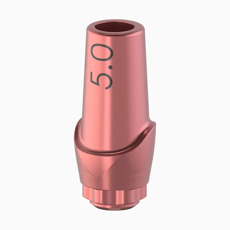 Genesis Esthetic Contour Titanium Abutment – 5.0Mm Fixture × 1.5Mm Cuff, 5.5Mm Ø 1
