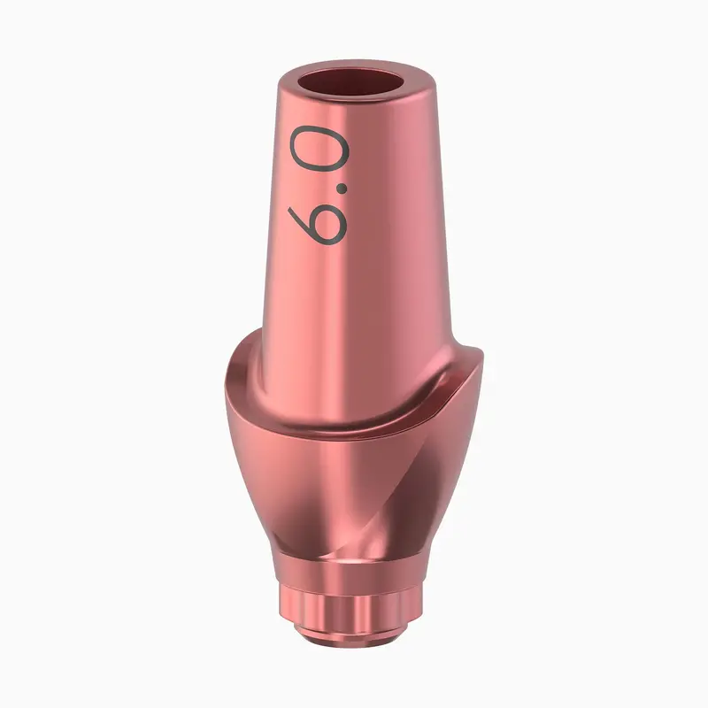 Genesis Esthetic Contour Titanium Abutment – 6.0 Mm Fixture, 3.0 Mm Cuff, 4.5 Mm Base 1