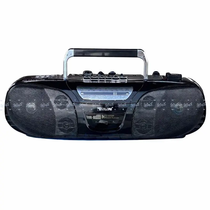 Golon Rx-Fs78Usb Portable Am/Fm Radio Speaker – Sleek Black 1