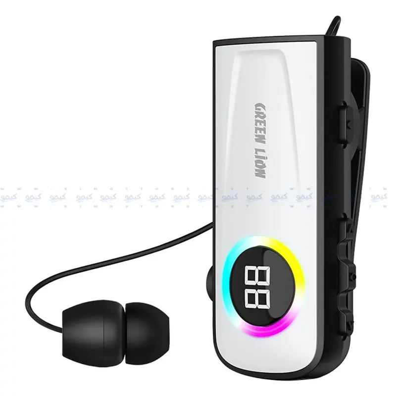Green Lion Gncomonobtwh Mono Bluetooth Communication Earbud – White 1
