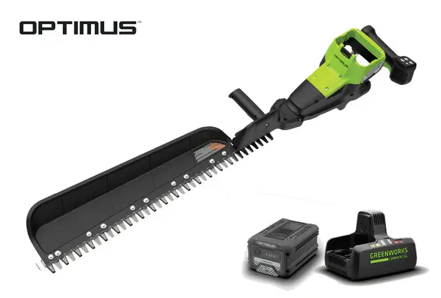 Greenworks Optimus 82V 30-Inch Single-Sided Hedge Trimmer 1