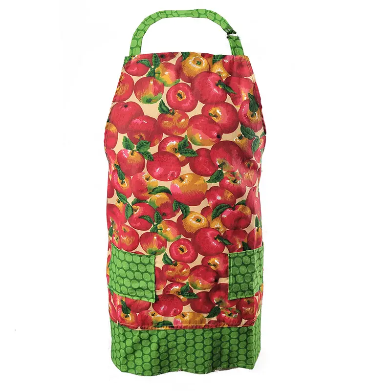 Handmade Apples A Plenty Apron — Whimsical Fruit-Themed Kitchen Accessory 1