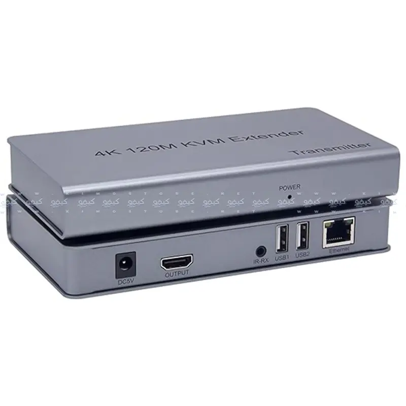 Hdmi And Usb Kvm Extender Over Cat5E/6/6A/7 – Up To 120M Range, 4K Support 1