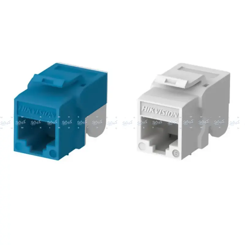 Hikvision Ds-1Ck6U90N Cat6 Keystone Jack – Unshielded, 90° Angle, Toolless Mounting 1