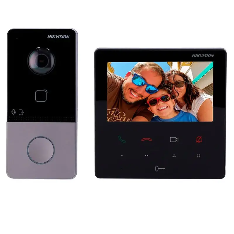 Hikvision Ds-Kis606-P Ip Video Intercom Kit For Secure Door Communication 1