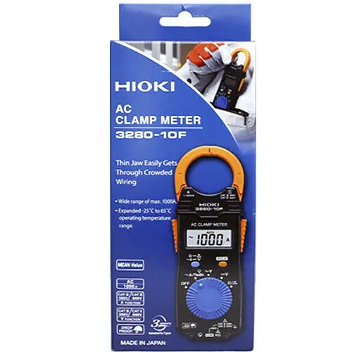 Hioki 3280-10F Ac Clamp Meter – 1000A High-Capacity Portable Current Tester (Japan-Made) 1
