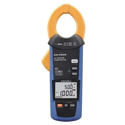 Hioki Cm4002 Ac Leakage Current Clamp Meter 1